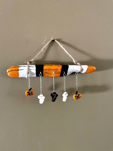 Driftwood Halloween Art Chime, #1