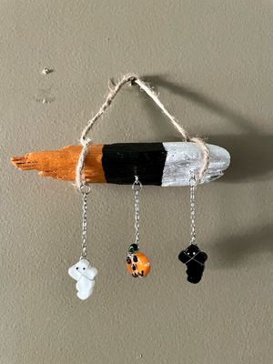 Driftwood Halloween Art Chime, #3