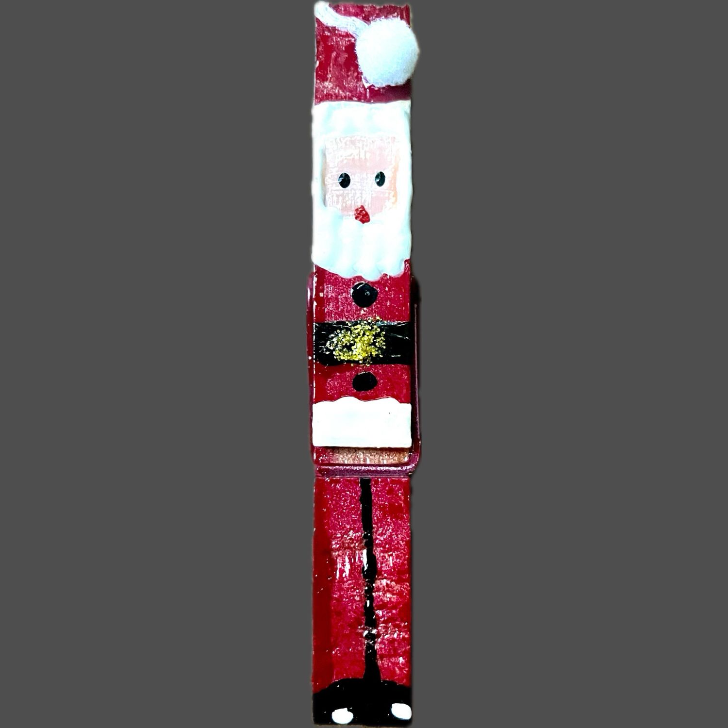 Clothespin Clip, Santa