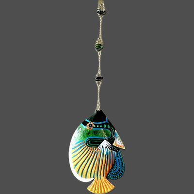 Fish And Glass Gem Art Chime, #1