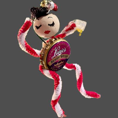 Beer Cap Elf Ornament ORNELF4