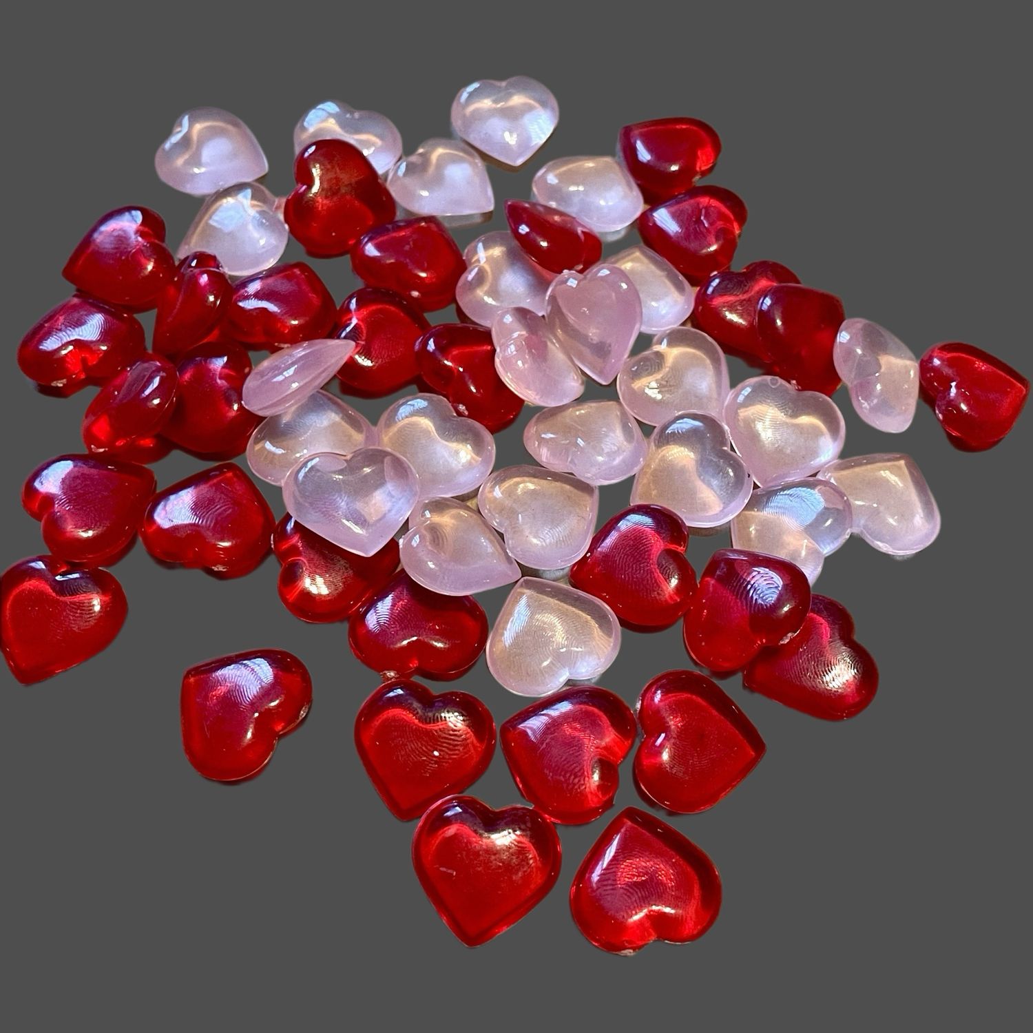 Plastic Hearts, 12 Per Bag