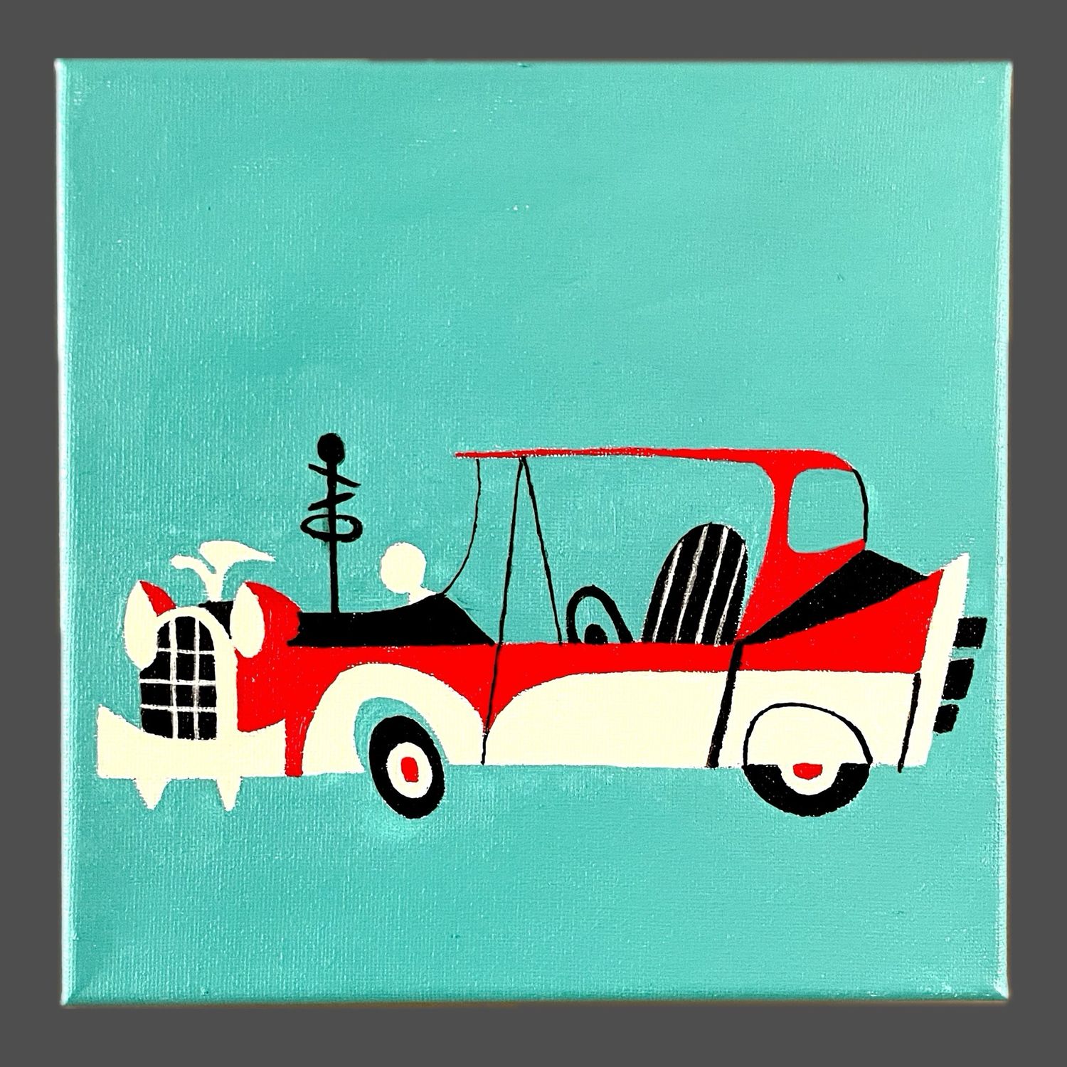 Retro Car#2 Painting