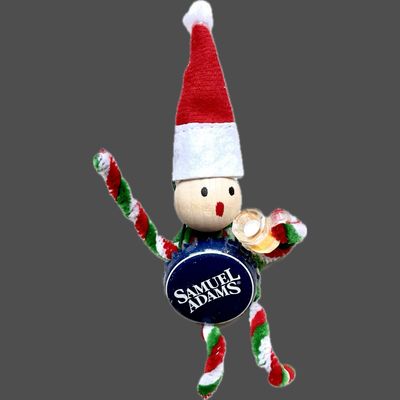 Beer Cap Santa Ornament #ORNSAN1