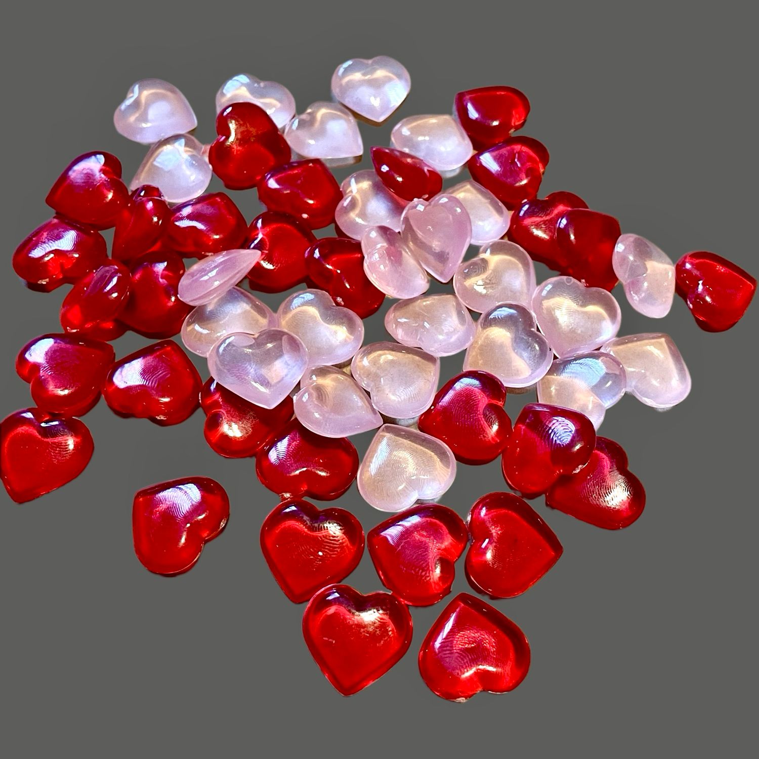 Plastic Hearts / 12 per bag Plastic Hearts / 12 per bag