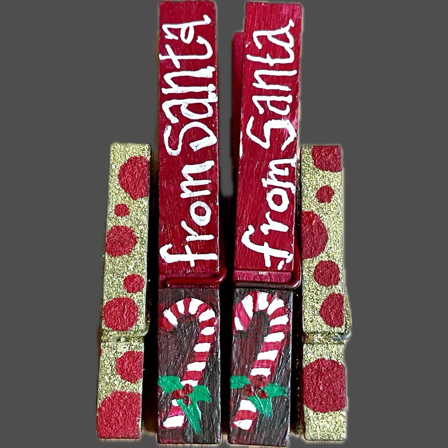 Clothespin Clips, #CHRISTMAS CLIP111