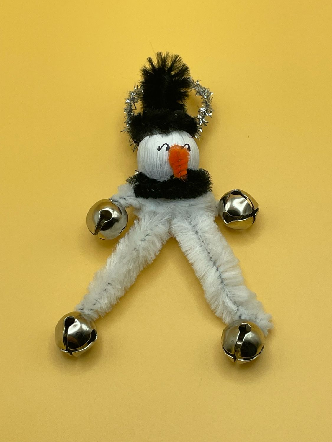 Pipe Cleaner Snowman Ornament