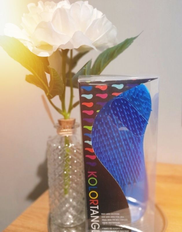 Brosse démêlante Bleue