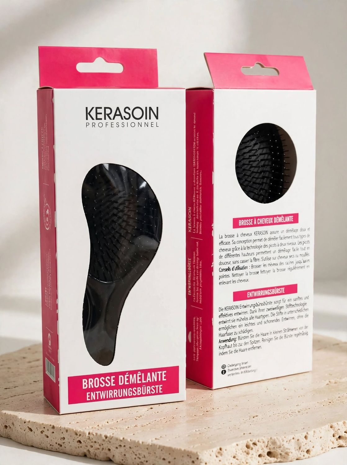 Brosse Professionnelle Noire