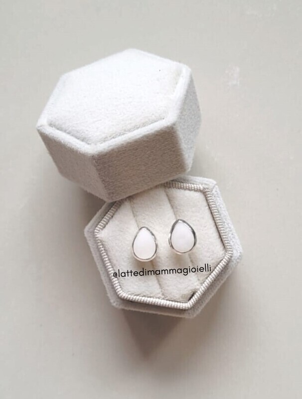 Orecchini Milky Drop