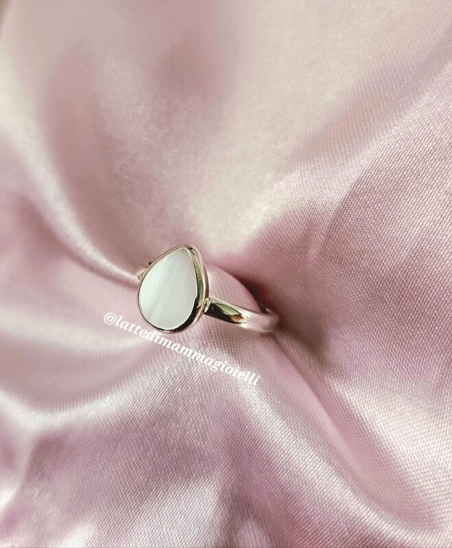Anello Milky Drop