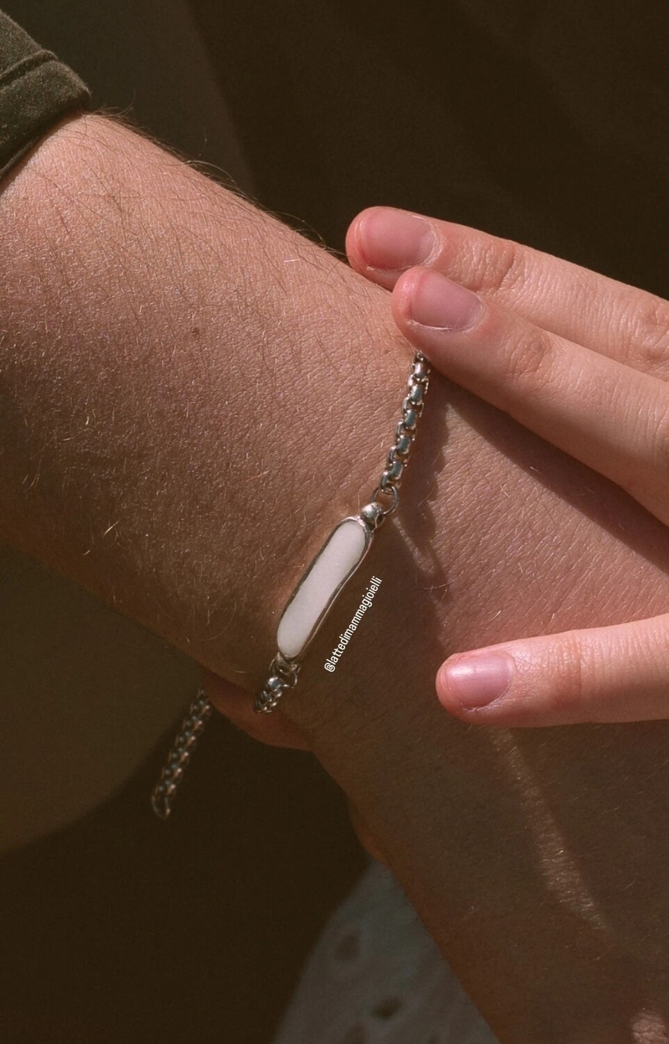 Bracciale Acciaio Papà