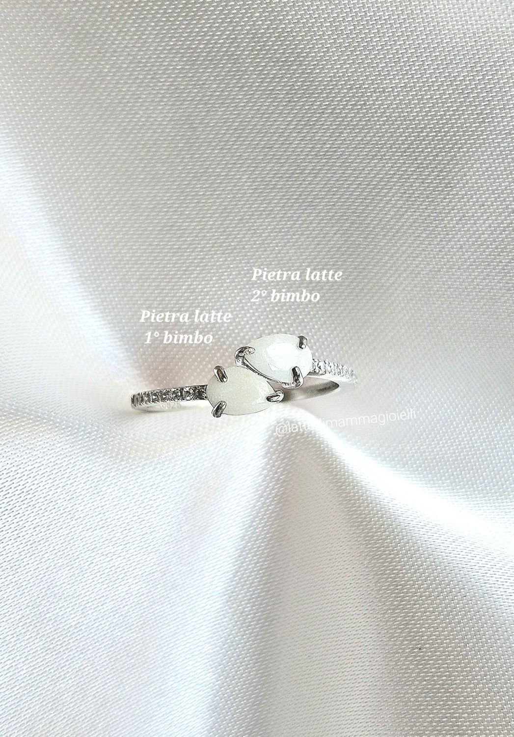 Anello Gocce Regolabile