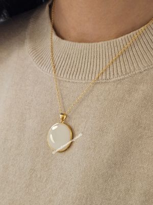 Ciondolo Milky Circle