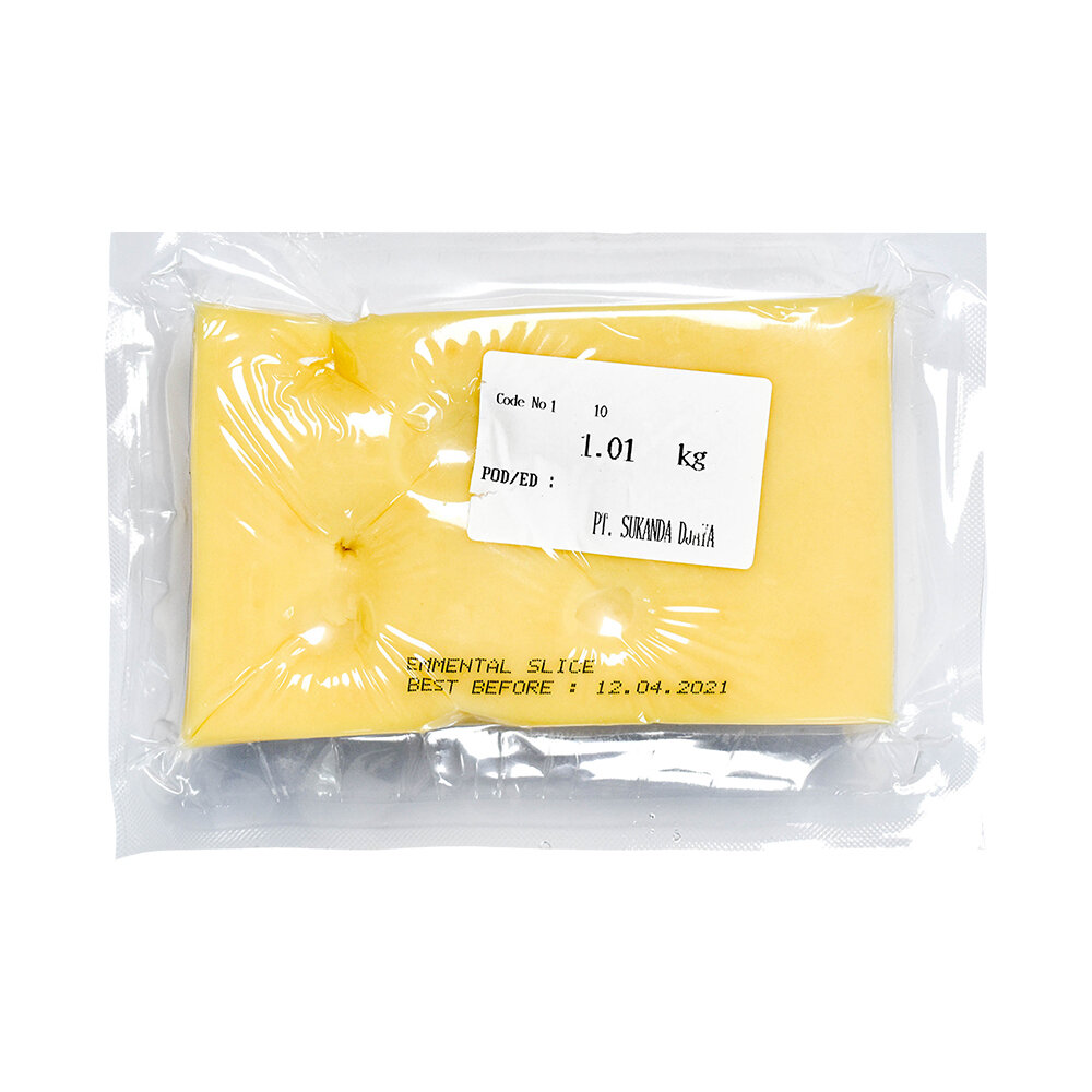 CHEESE EMMENTAL SLICE +/-1 KG