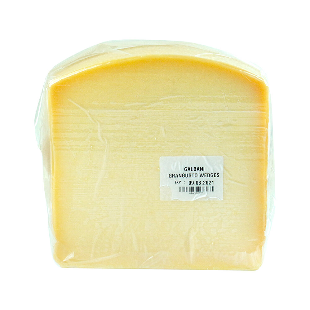 Cheese Grangusto Wedges +/- 4 Kg