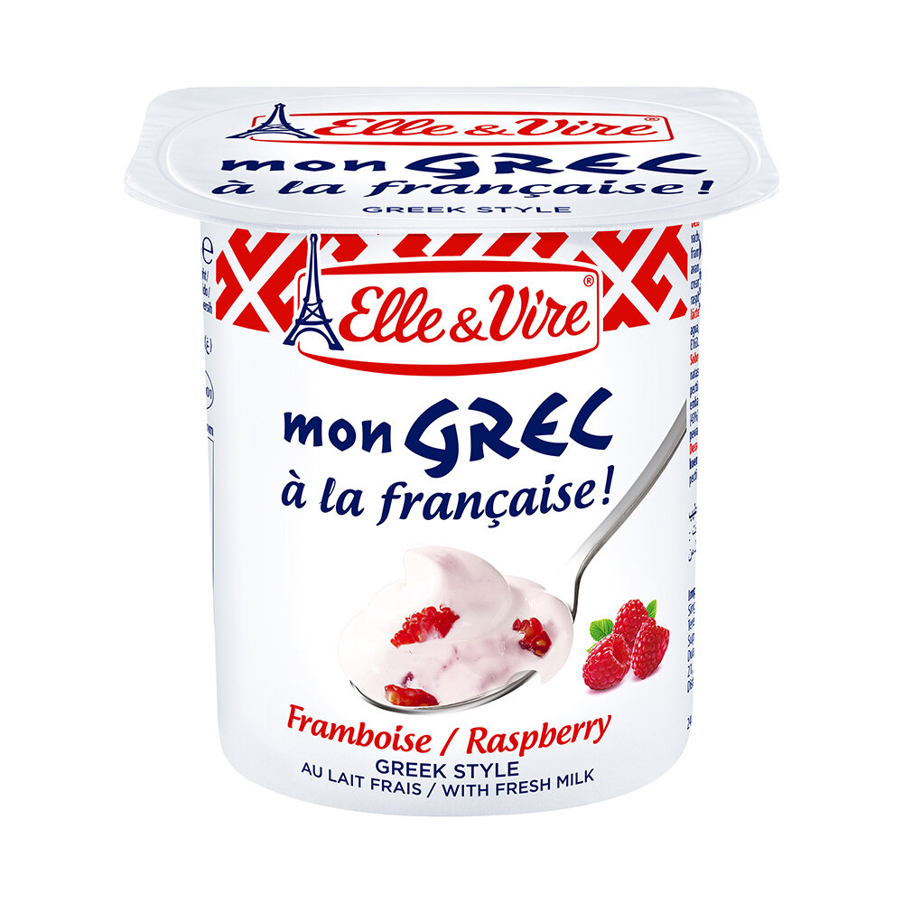 Dairy Dessert Mon Grec Rasberry