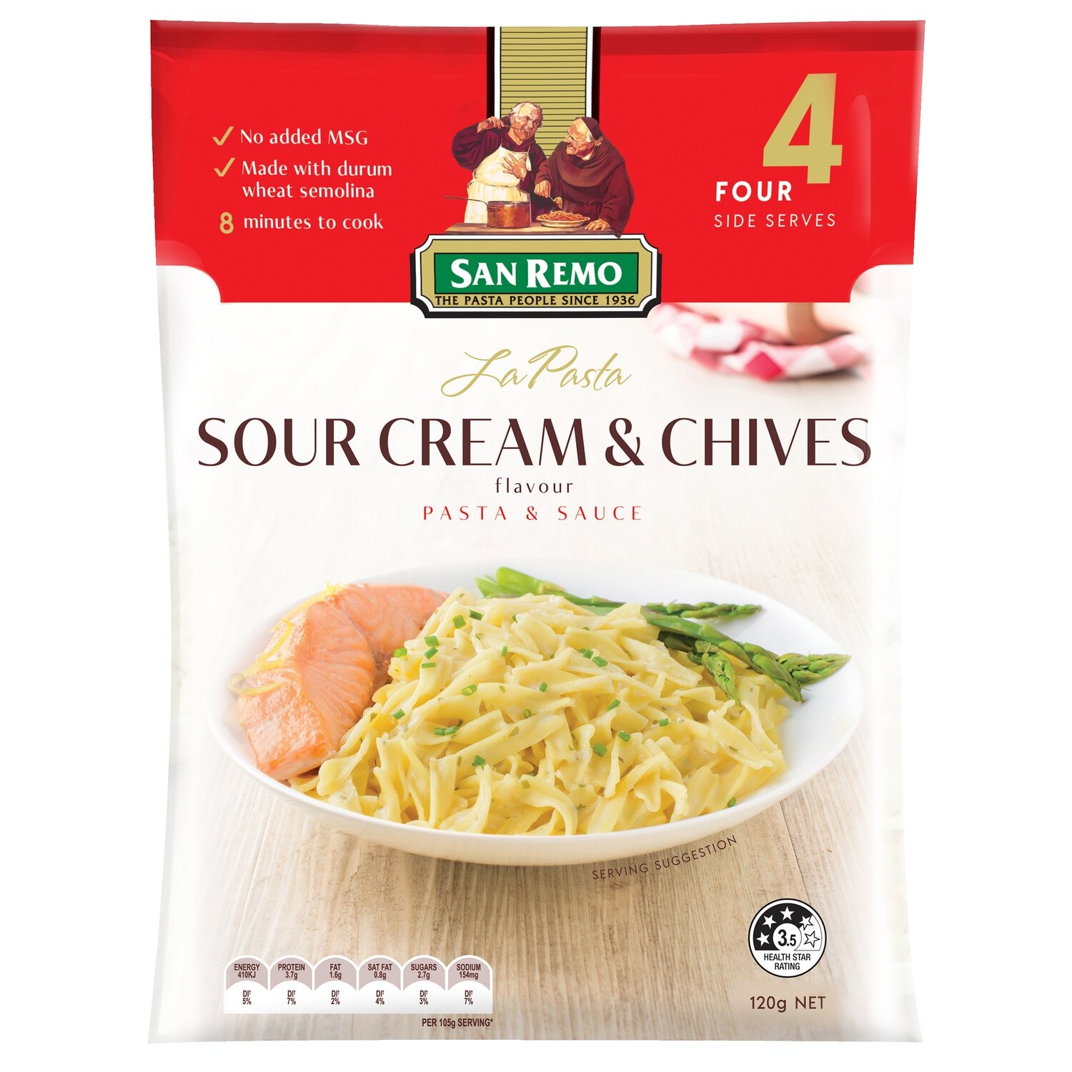La Pasta Sour Cream &amp; Chives #252