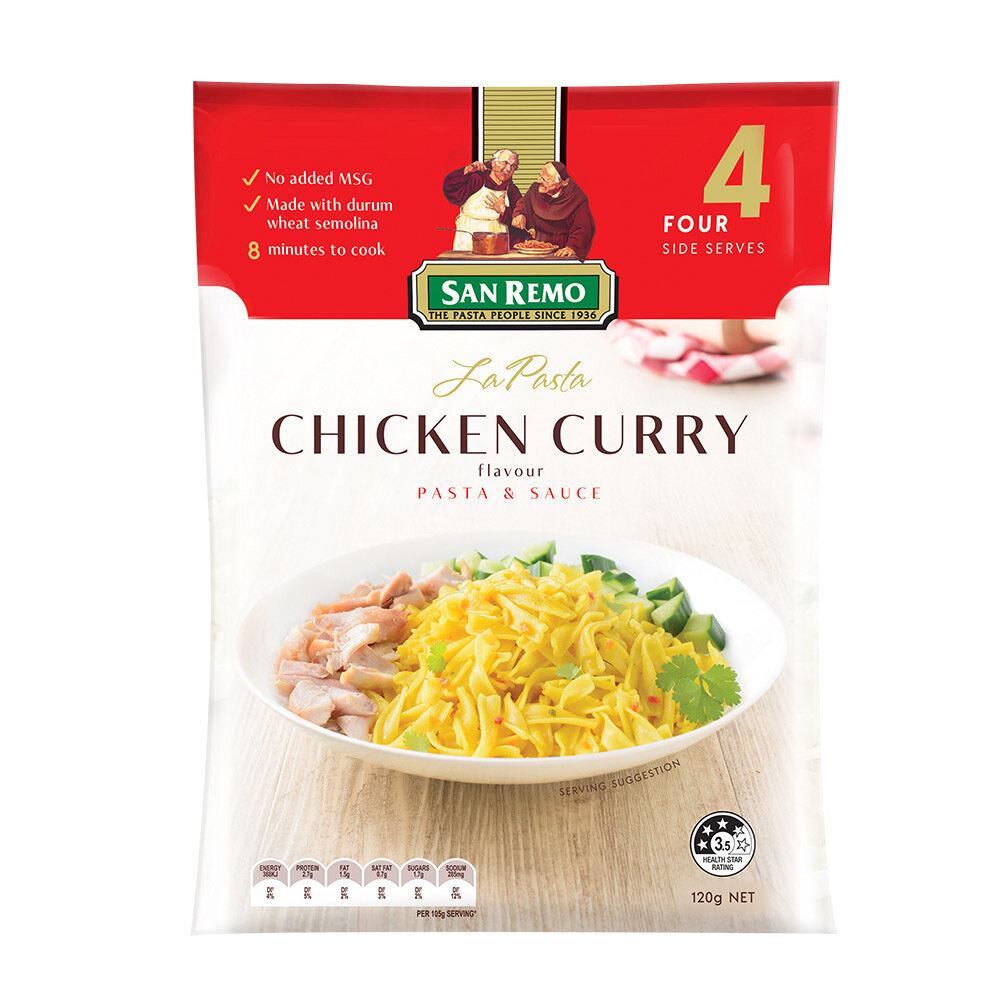 La Pasta Chicken Curry #253