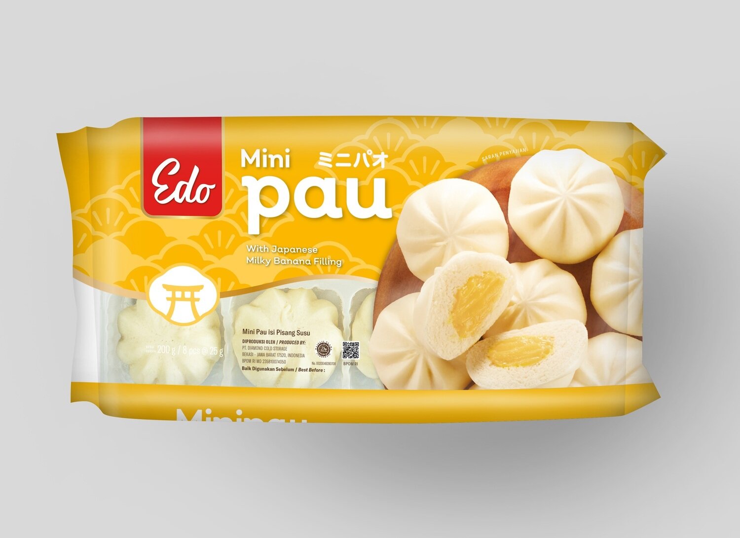 Mini Pau Japanese Milky Banana