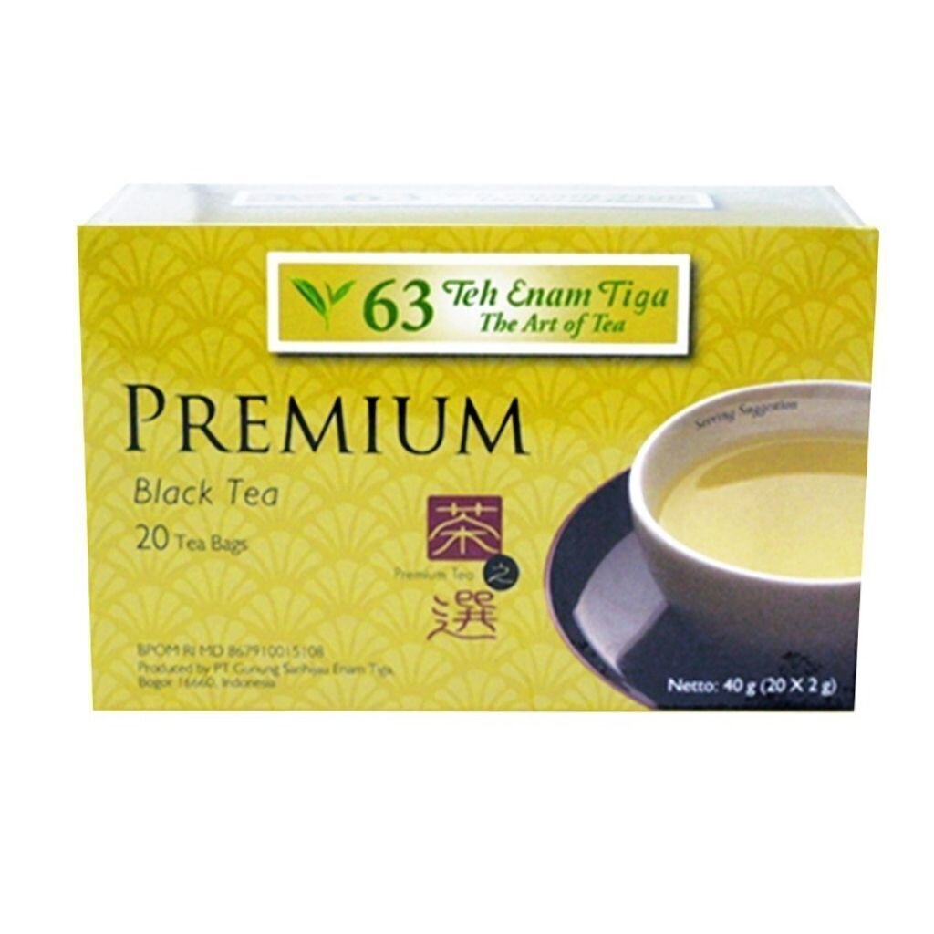 Tea Bag Black Tea 20X2 Gr