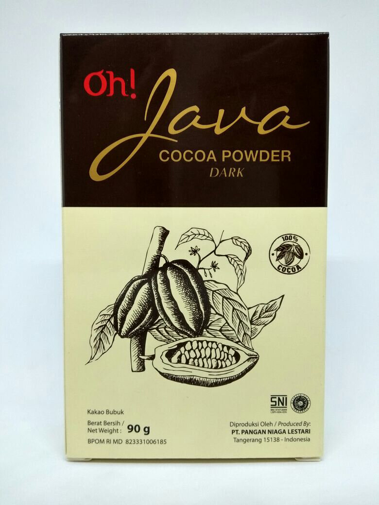 Java Cocoa Powder Dark 180 Gr