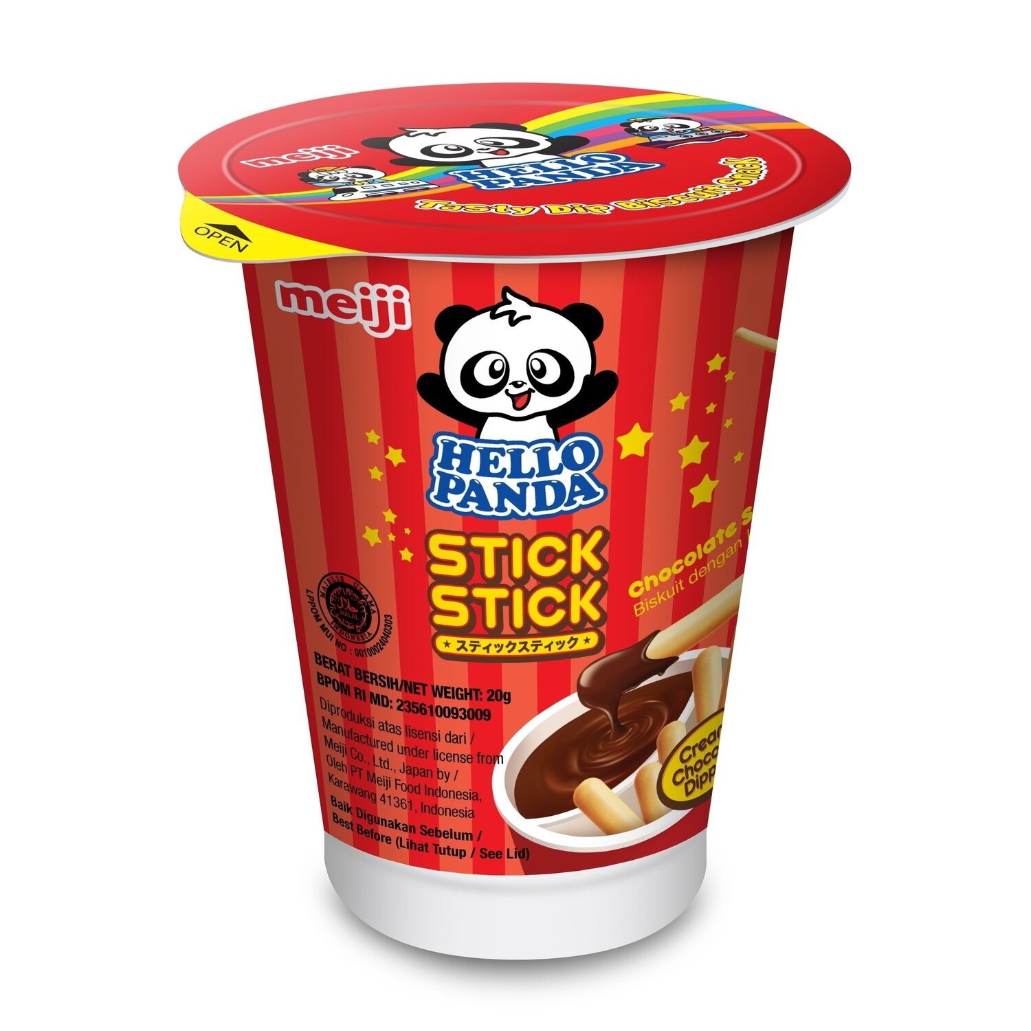 Hello Panda Stick Choco