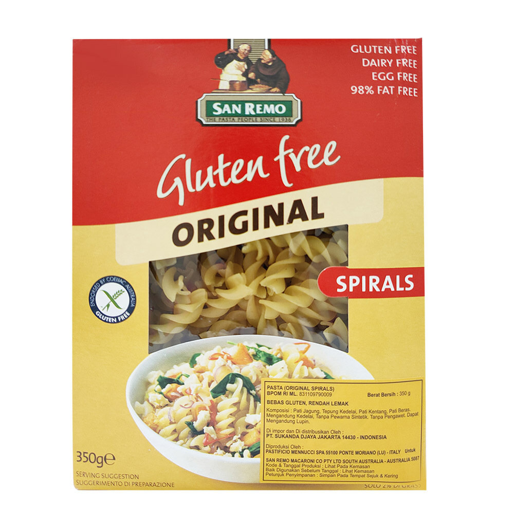 Gluten Free Pasta Spirals