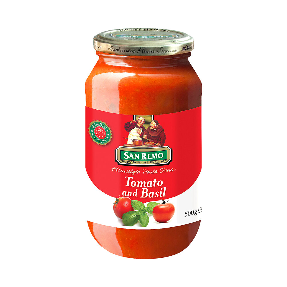 Pasta Sauce Spicy Tomato &amp; Basil