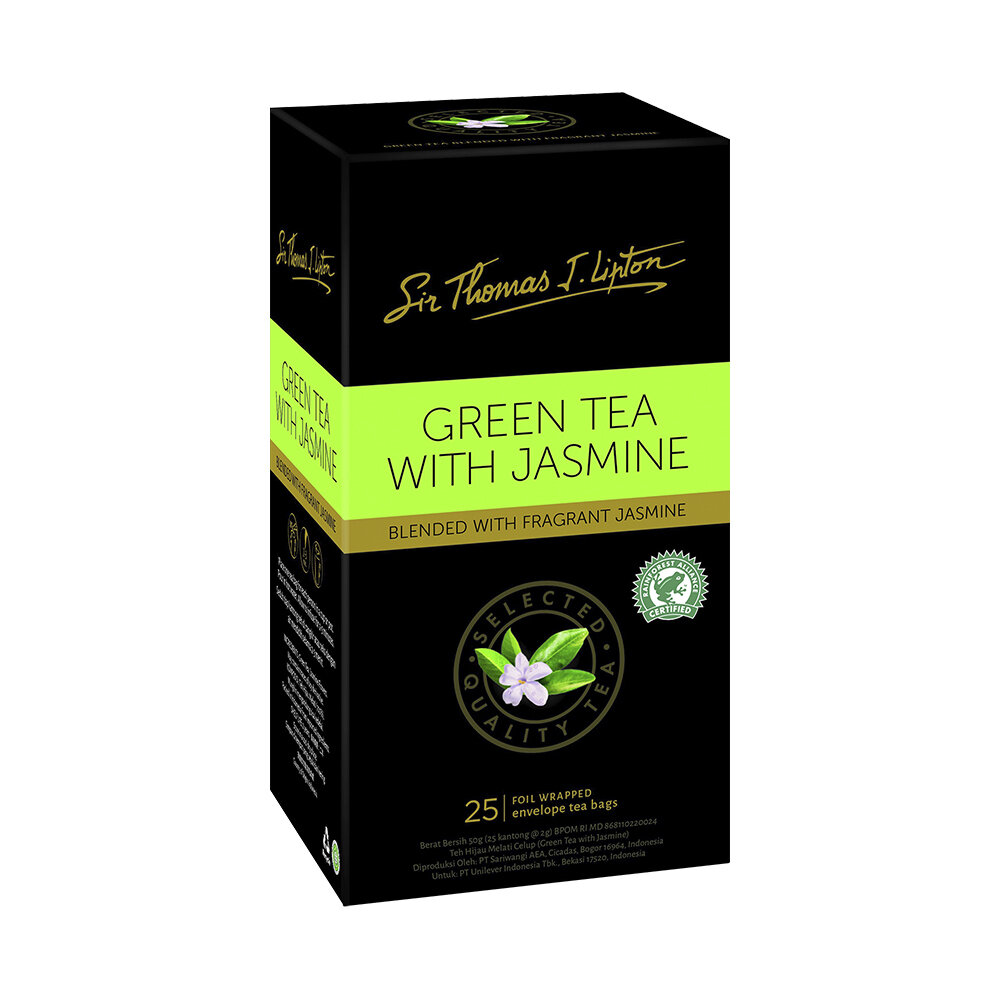 Tea Bag STL Green Tea With Jasmine 25X2 GR