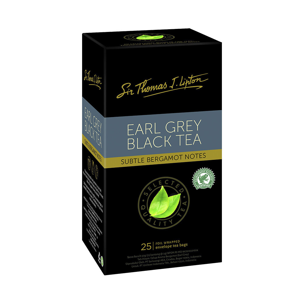 Tea Bag STL Earl Grey Black Tea 25X2 GR