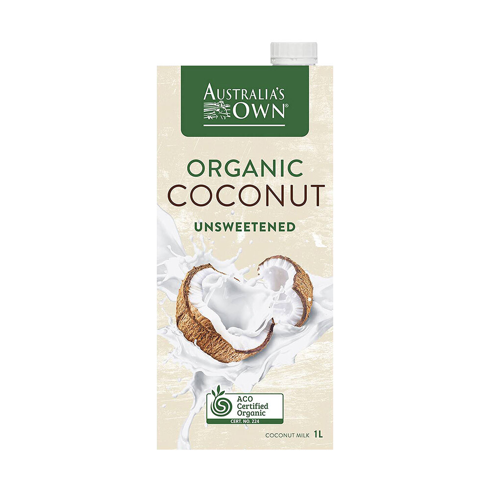 COCONUT MILK UNSWEETENED 1 LT