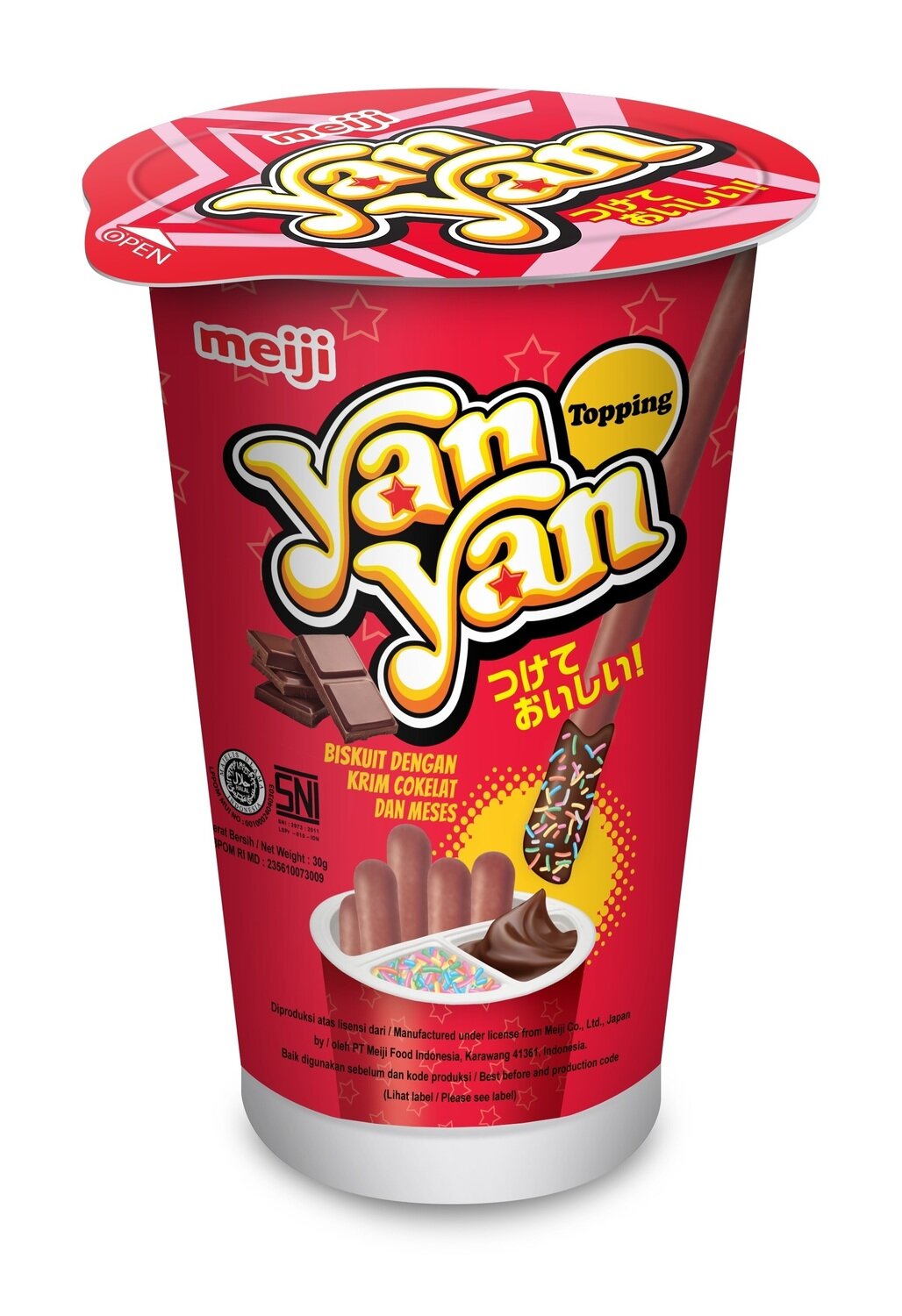 MJ Yan Yan Topping Choc