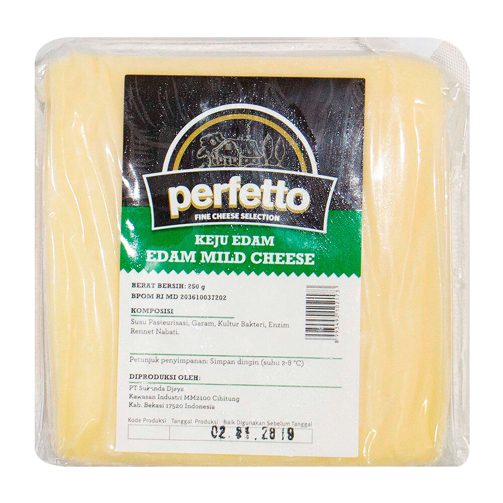 Cheese Edam Mild / Keju Edam 250 Gr