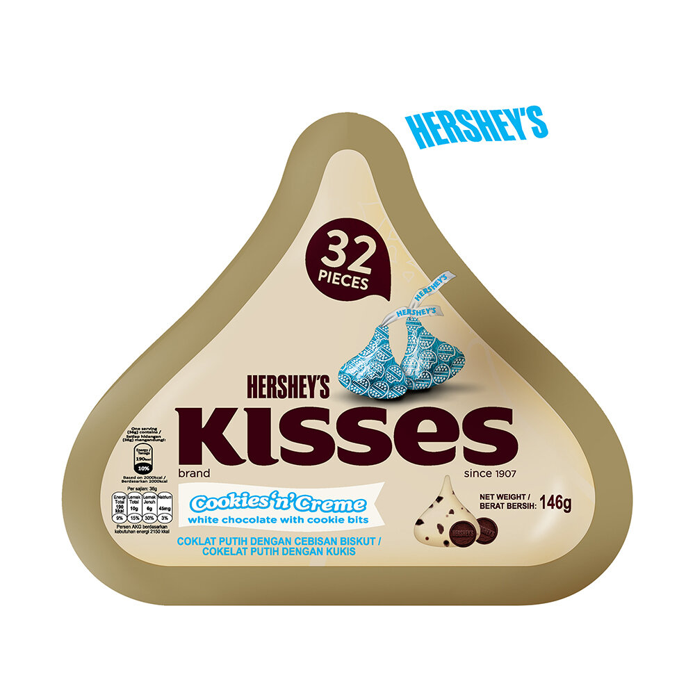 Kisses Cookies n Cr?me 146 Gr