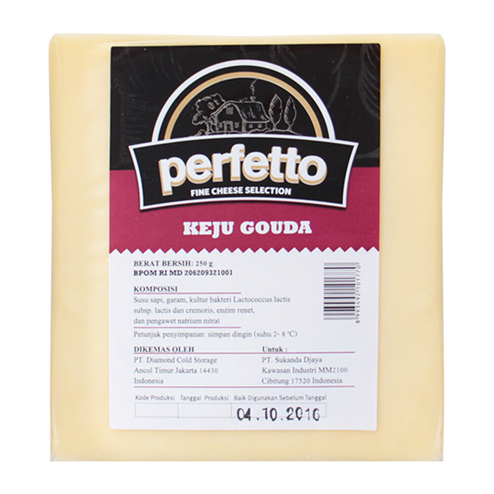 Cheese Gouda 250 Gr