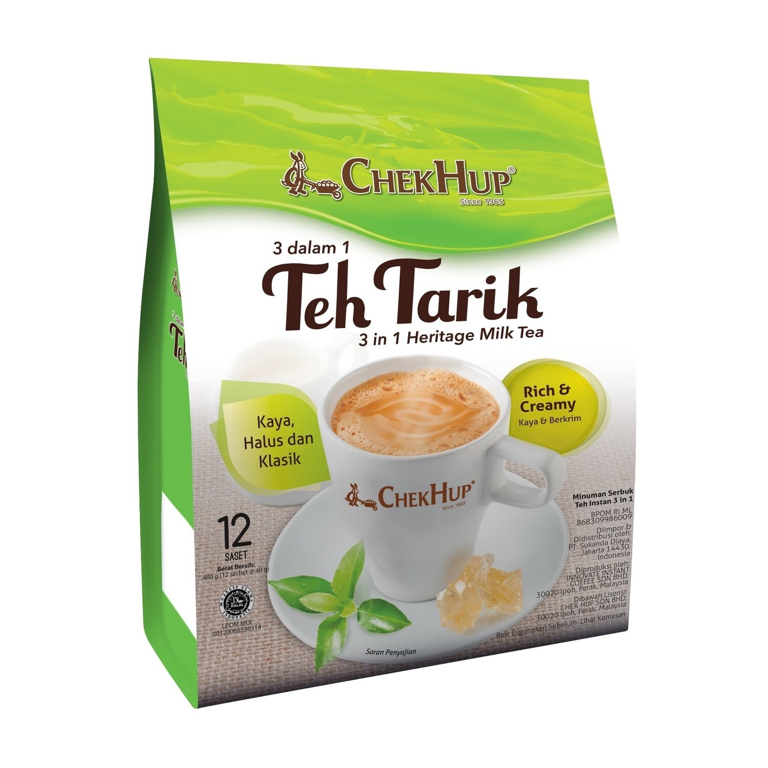 Milk Tea Heritage Rich &amp; Creamy 12X40 Gr