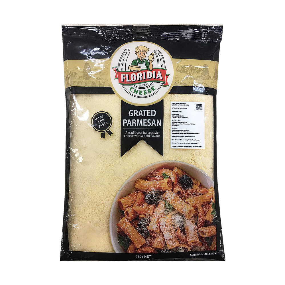 CHEESE PARMESAN GRATED 250 GR