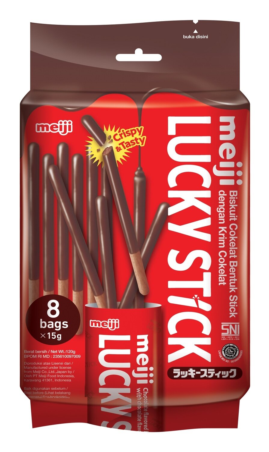 Lucky Stick Family Pack Choco