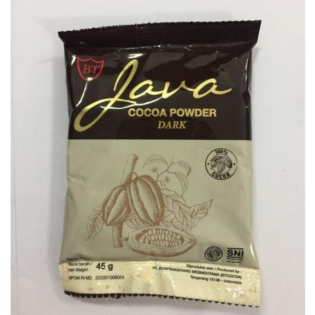 Java Cocoa Powder Dark Sachet 12(10X45G)