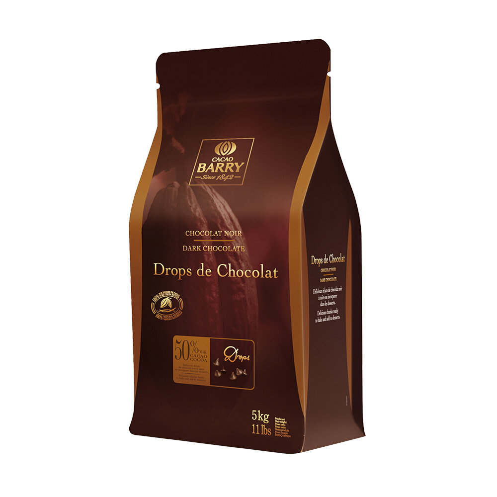 Chocolate Couv Dark - Choc Drops 50%