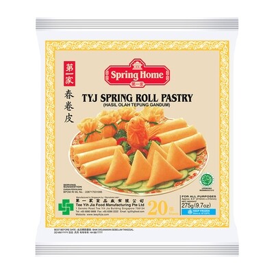 OS Spring Roll Skin Pastry 8.5", 20#/pk