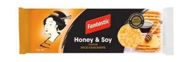 Rice Cracker Honey Soy