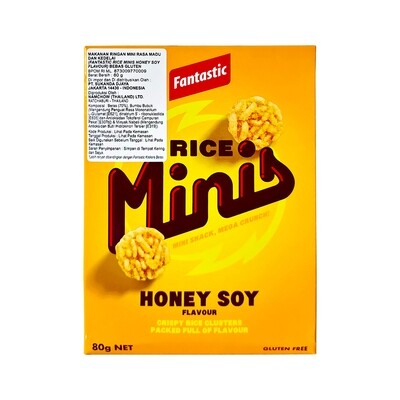 Rice Mini Crackers 80 Gr Honey Soy #628