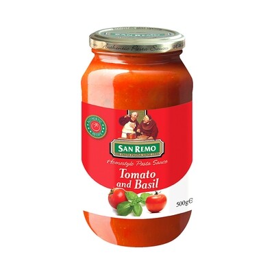 Pasta Sauce Spicy Tomato &amp; Basil