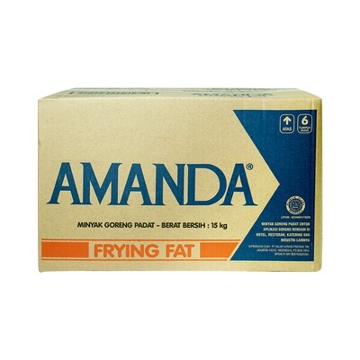 Amanda Frying Fat 15 Kg