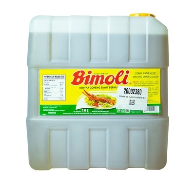 Cooking Oil - Klasik in Jerigen 18 Lt