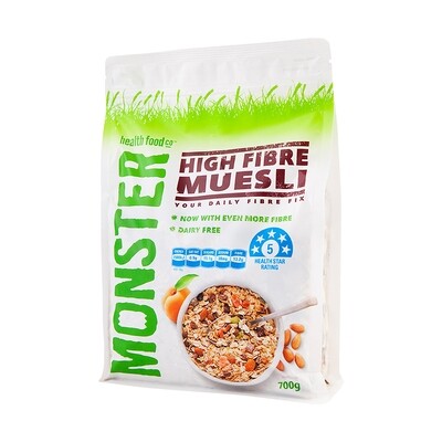 HIGH FIBRE MUESLI 700 GR