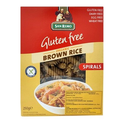 Brown Rice Pasta Spirals