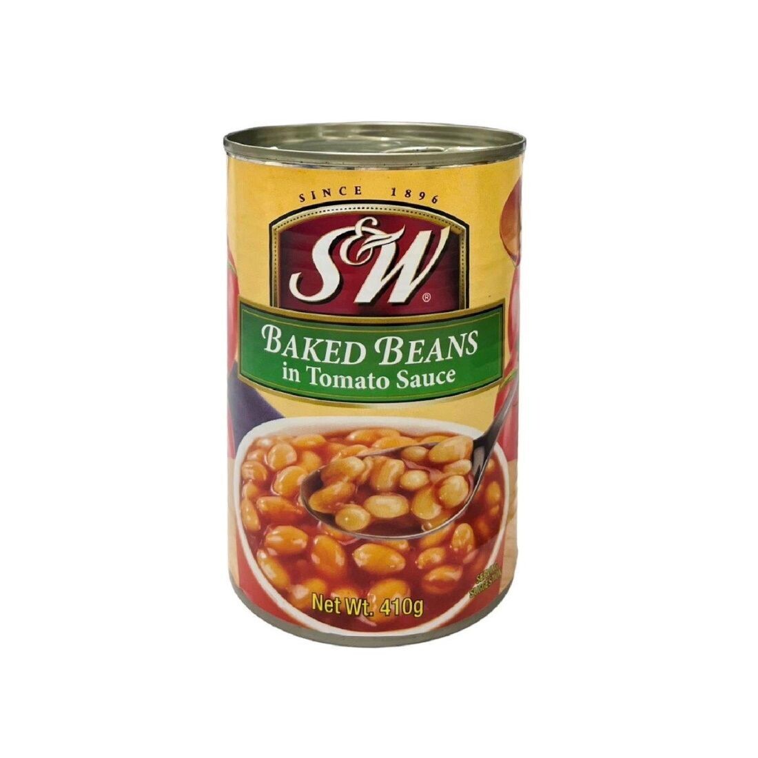 BAKED BEANS IN TOMATO SAUCE 410 GR